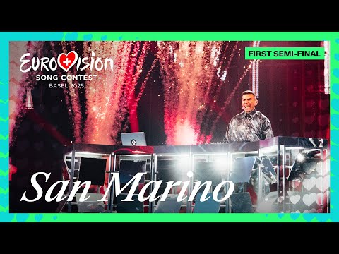 Gabry Ponte - Tutta L&#039;Italia (LIVE) | San Marino 🇸🇲 | First Semi-Final | Eurovision 2025