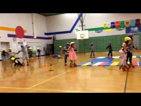 Hensley's 1stGrade skating TRITON CENTRAL ELEMENTARY SCHOOL
