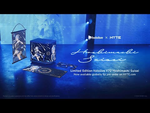 Shine Like the Brightest Shooting Star with HYTE's Stellar Collaboration With hololive's Hoshimachi Suisei