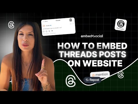 How To Embed Your Threads Posts on Your Website in Seconds | Threads Widget by EmbedSocial