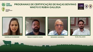 Live - Programas de Certificação de Raças Bovinas - Wagyu e Rubia Gallega