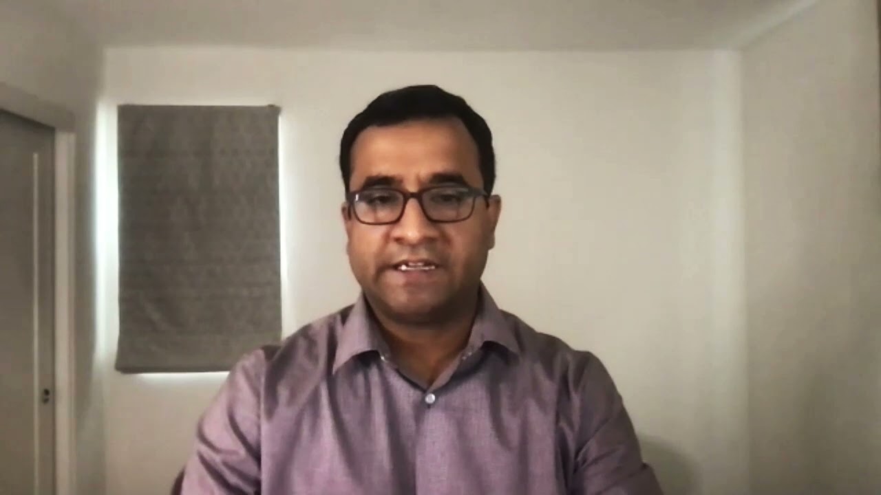 Video capture of Snehal Patel, Director of Global Infrastructure Architecture, Gap, Inc.