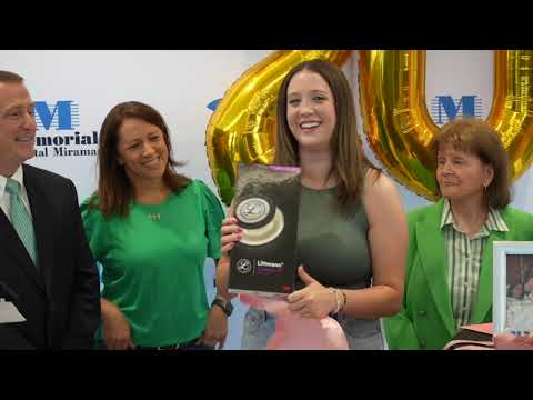 Memorial Hospital Miramar Celebrates 20th Anniversary and the Homecoming of Its First Baby Out of 67,000 Born at the Hospital