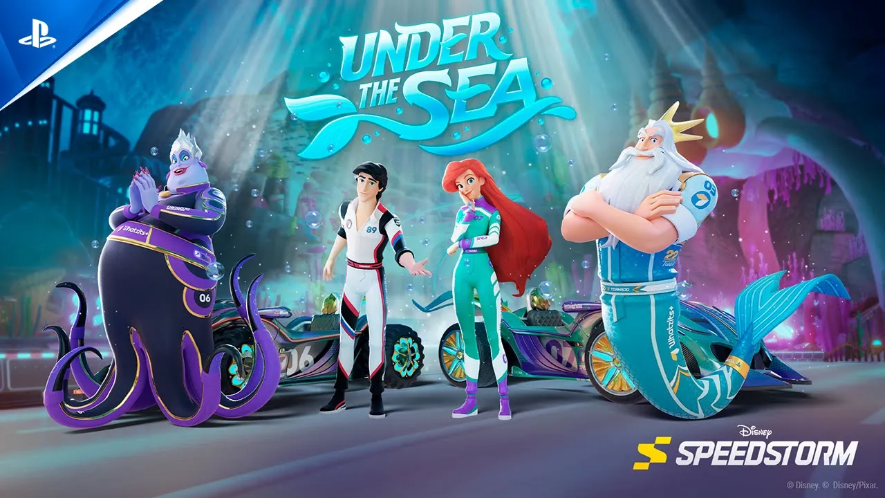 Disney Speedstorm - Trailer seizoen 6 'Under the Sea' | PS5- en PS4-games